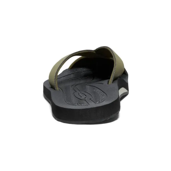 Barbados Martini OliveBlack Leather FlipFlop Men KEEN Sandals Barbados Martini OliveBlack Leather FlipFlop Men KEEN Sandals