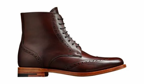 Barker Shoes Faye 8211 Walnut Calf Leather Boot Walnut Calf Leather Boot Womens Barker Shoes Faye 8211 Walnut Calf Leather Boot Walnut Calf Leather Boot Womens