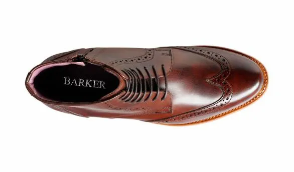 Barker Shoes Faye 8211 Walnut Calf Leather Boot Walnut Calf Leather Boot Womens Barker Shoes Faye 8211 Walnut Calf Leather Boot Walnut Calf Leather Boot Womens