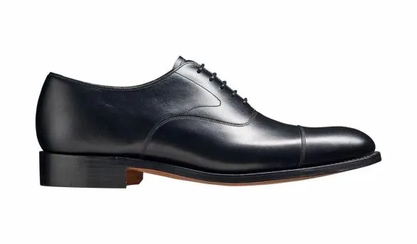 Barker Shoes Malvern 8211 Black Calf Oxford Black Calf Oxford Mens