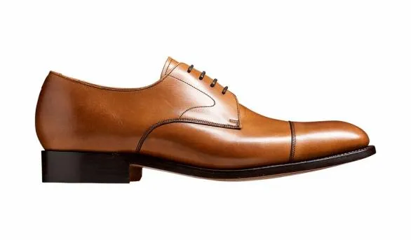 Barker Shoes Morden 8211 Conker Calf Toe Cap Derby Conker Calf Toe Cap Derby Mens