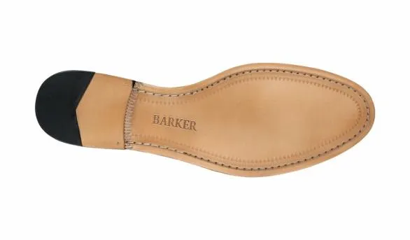 Barker Shoes Newington 8211 Burgundy HiShine Burgundy Hishine Mens