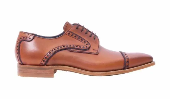 Barker Shoes Stewart 8211 Antique Rosewood Navy Antique Rosewood Navy Mens