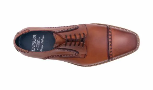 Barker Shoes Stewart 8211 Antique Rosewood Navy Antique Rosewood Navy Mens