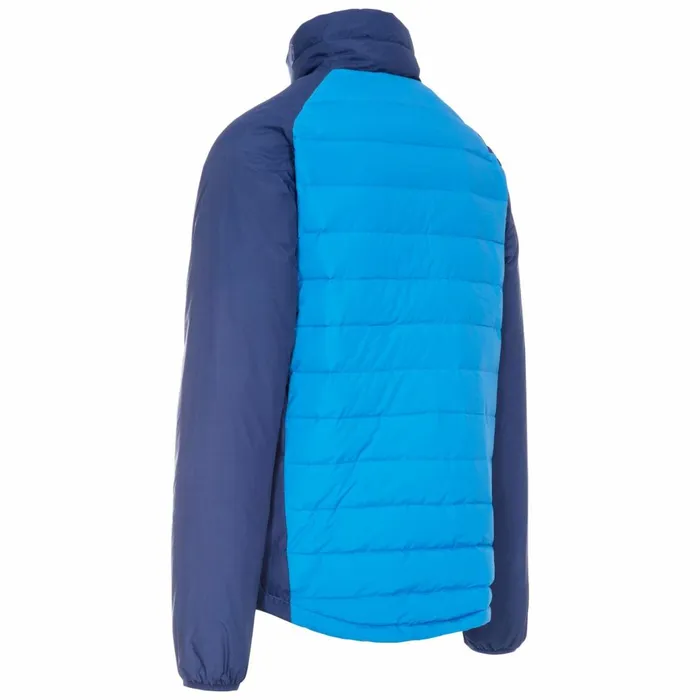 Benko DLX Down Jacket Vibrant Blue Men Trespass Ski Jackets