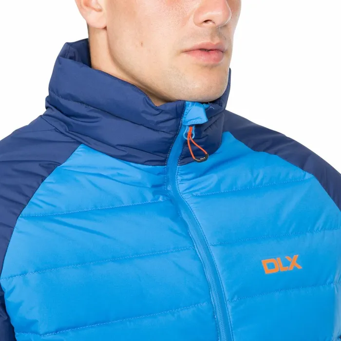 Benko DLX Down Jacket Vibrant Blue Men Trespass Ski Jackets