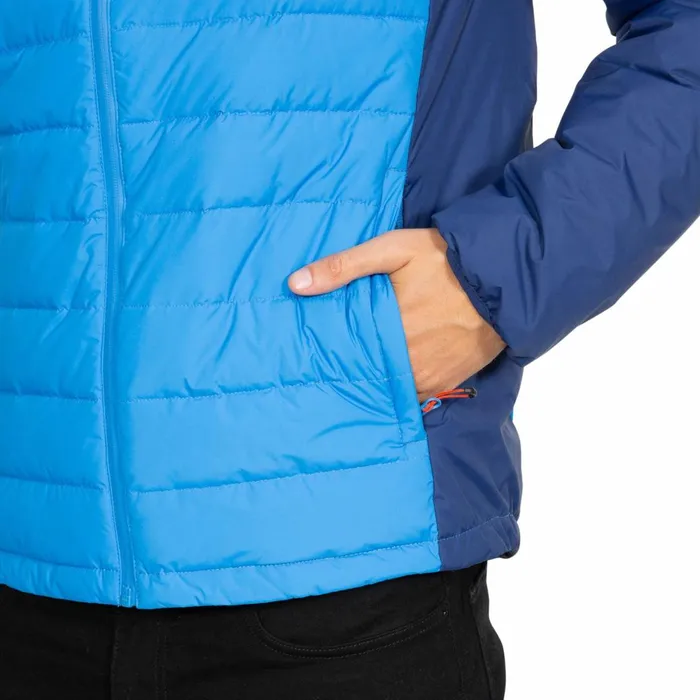 Benko DLX Down Jacket Vibrant Blue Men Trespass Ski Jackets