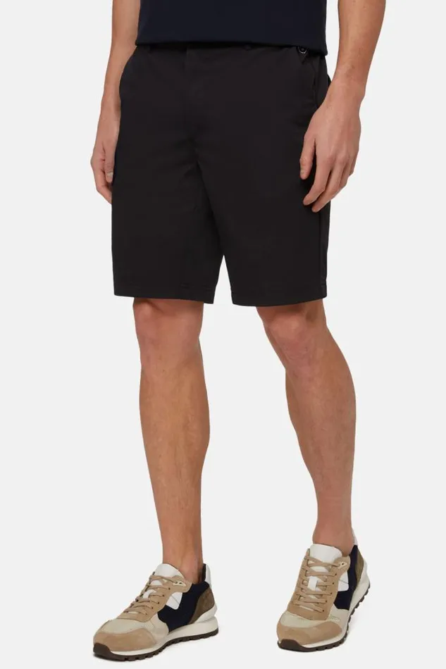 Bermuda Men Boggi Milano Cargo Bermuda Shorts In Technical Fabric Navy Blue Bermuda Men Boggi Milano Cargo Bermuda Shorts In Technical Fabric Navy Blue