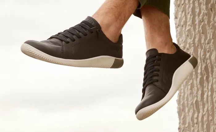 Black Leather Sneakers 8211 KNX Lace Men KEEN Shoes Black Leather Sneakers 8211 KNX Lace Men KEEN Shoes