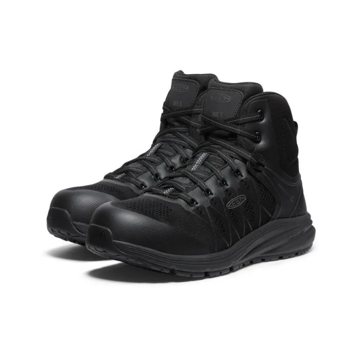 Black Work Sneakers 8211 Vista Energy Mid Int Met Men KEEN Work Boots and Shoes Black Work Sneakers 8211 Vista Energy Mid Int Met Men KEEN Work Boots and Shoes