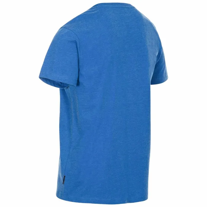 Bonnhilly Printed TShirt Blue Marl Men Trespass TShirts