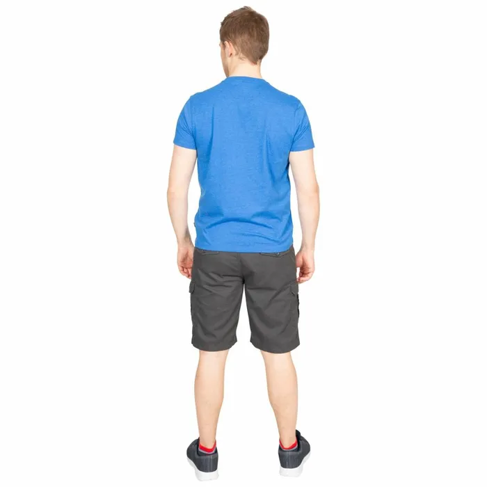 Bonnhilly Printed TShirt Blue Marl Men Trespass TShirts