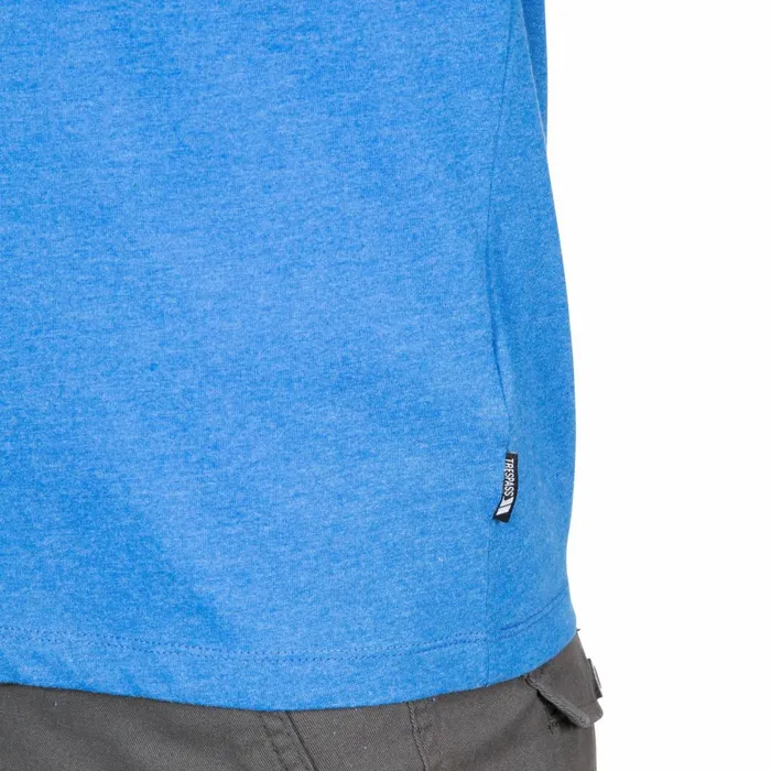 Bonnhilly Printed TShirt Blue Marl Men Trespass TShirts