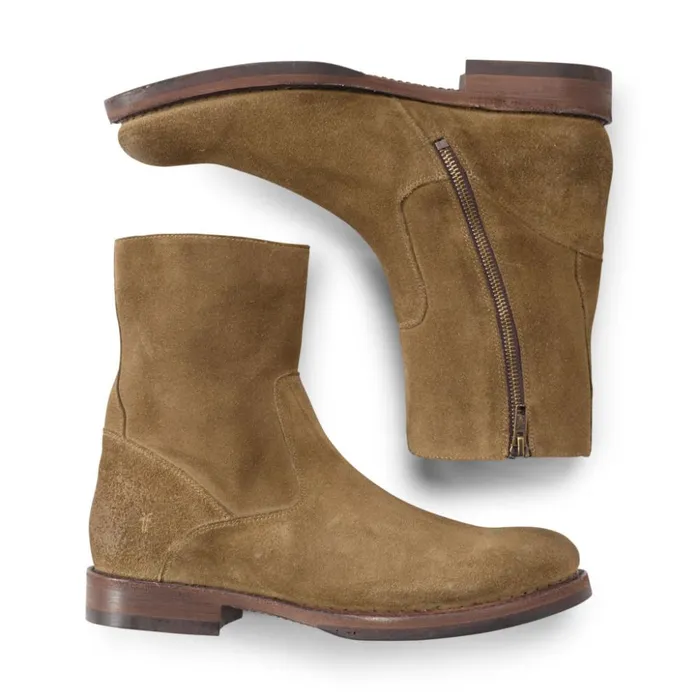 Boots Men Orvis Frye Dylan Inside Zip Boots Mushroom