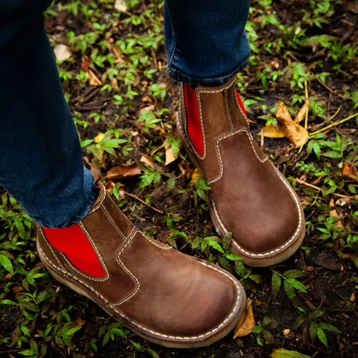 Boots Women Orvis Duckfeet Roskilde Chelsea Boots Cocoa