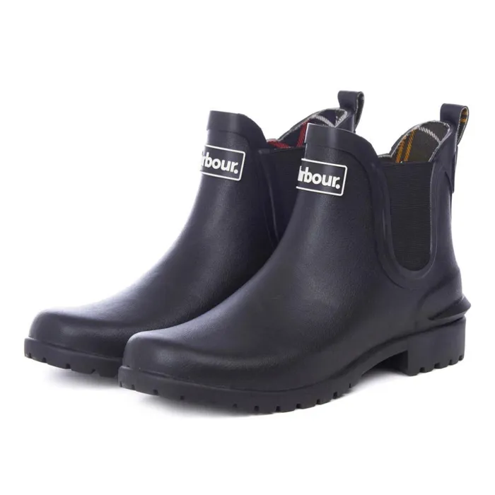 Boots Women Orvis Womens Barbour Wilton Wellington LowTop Boots Black