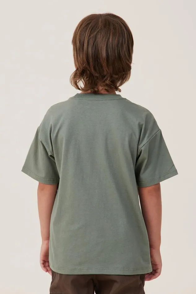 Boys Tops and TShirts Cotton On License Drop Shoulder Short Sleeve Tee Lcn Mt Swag Greenice Cube Face Boys Tops and TShirts Cotton On License Drop Shoulder Short Sleeve Tee Lcn Mt Swag Greenice Cube Face