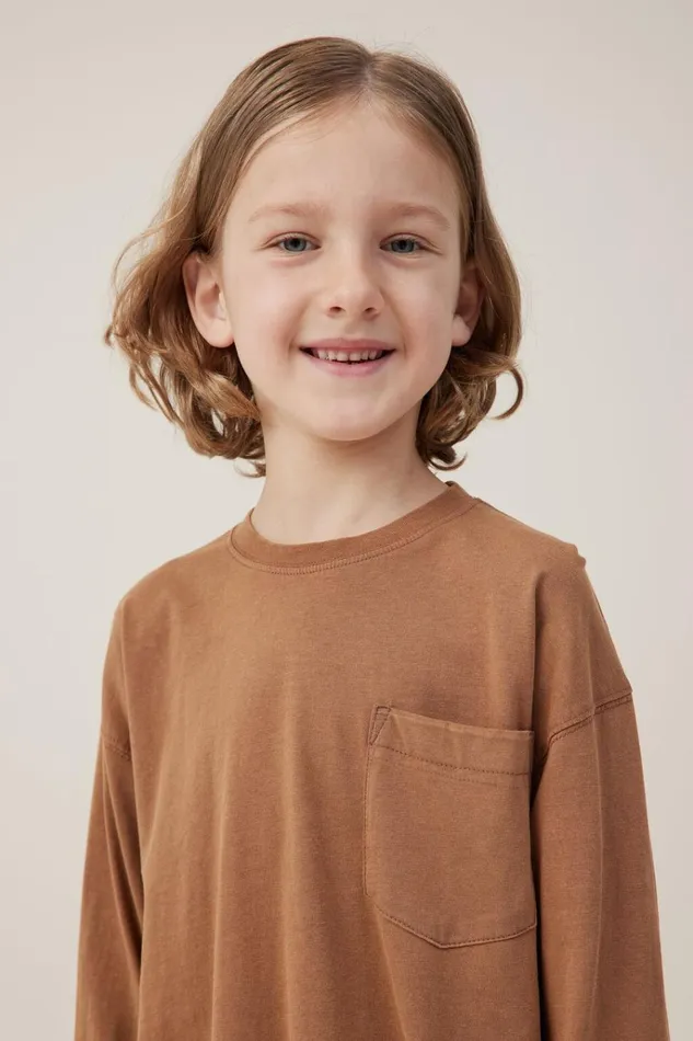 Boys Tops and TShirts Cotton On The Essential Long Sleeve Tee Coco Jumbo Boys Tops and TShirts Cotton On The Essential Long Sleeve Tee Coco Jumbo