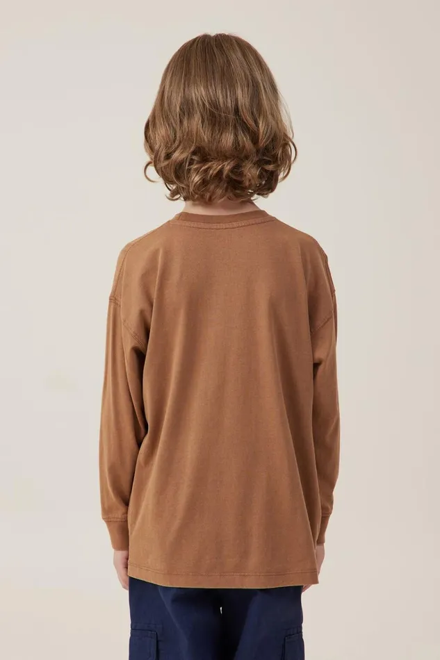 Boys Tops and TShirts Cotton On The Essential Long Sleeve Tee Coco Jumbo Boys Tops and TShirts Cotton On The Essential Long Sleeve Tee Coco Jumbo