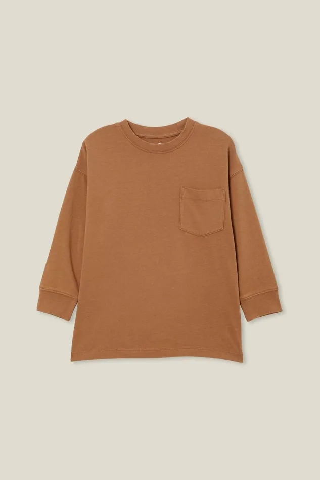 Boys Tops and TShirts Cotton On The Essential Long Sleeve Tee Coco Jumbo Boys Tops and TShirts Cotton On The Essential Long Sleeve Tee Coco Jumbo