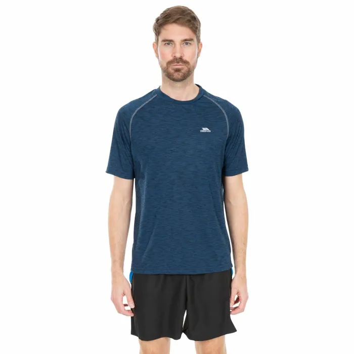 Bragg Quick Dry TShirt Midnight Men Trespass TShirts