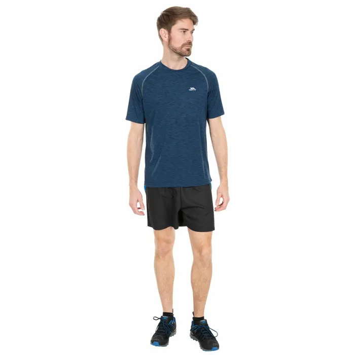 Bragg Quick Dry TShirt Midnight Men Trespass TShirts