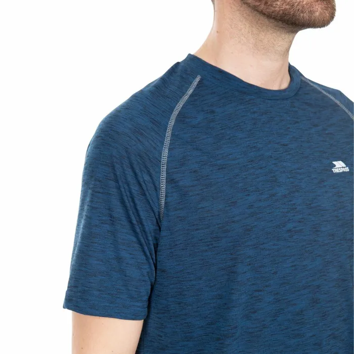 Bragg Quick Dry TShirt Midnight Men Trespass TShirts