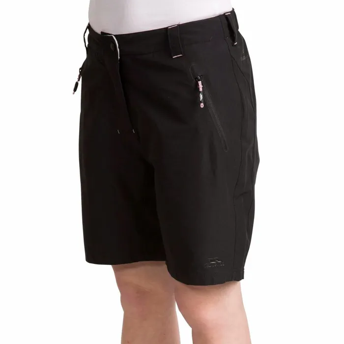 Brooksy Quick Dry Active Shorts Black Women Trespass Shorts