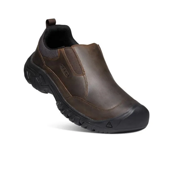 Brown Leather SlipOn039s 8211 Targhee III Men KEEN SlipOns