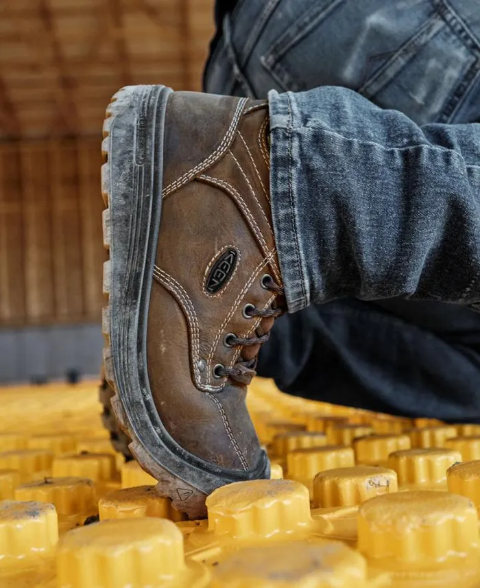 Brown Work Boots 8211 Fort Wayne 6quot WP Soft Toe Men KEEN Work Boots and Shoes Brown Work Boots 8211 Fort Wayne 6quot WP Soft Toe Men KEEN Work Boots and Shoes