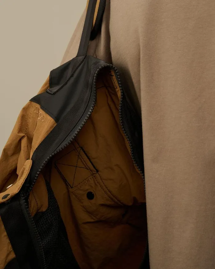 CP Company Backpacks and Waistbag Plain Paper Touch Backpack Toffee Beige 8211 Man