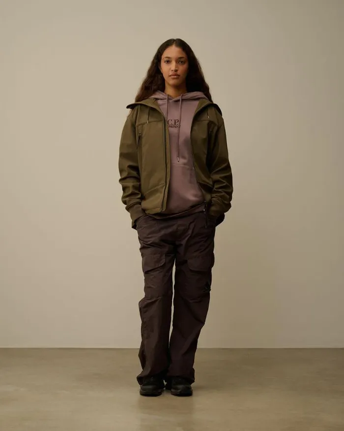 CP Company Jacket and Coats CP ShellR Goggle Jacket Ivy Green 8211 Man