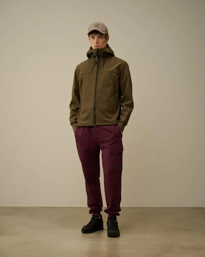 CP Company Jacket and Coats CP ShellR Goggle Jacket Ivy Green 8211 Man
