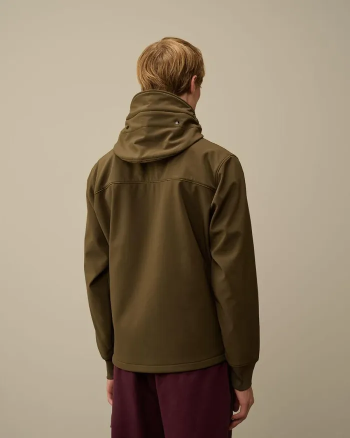 CP Company Jacket and Coats CP ShellR Goggle Jacket Ivy Green 8211 Man