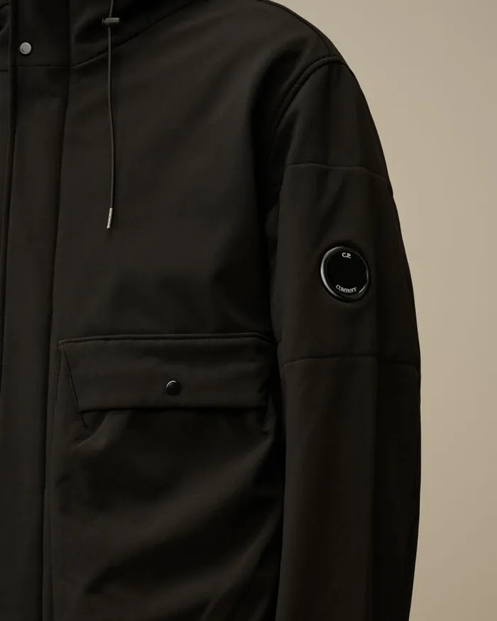 CP Company Jacket and Coats CP ShellR Hooded Parka Jacket Black 8211 Man