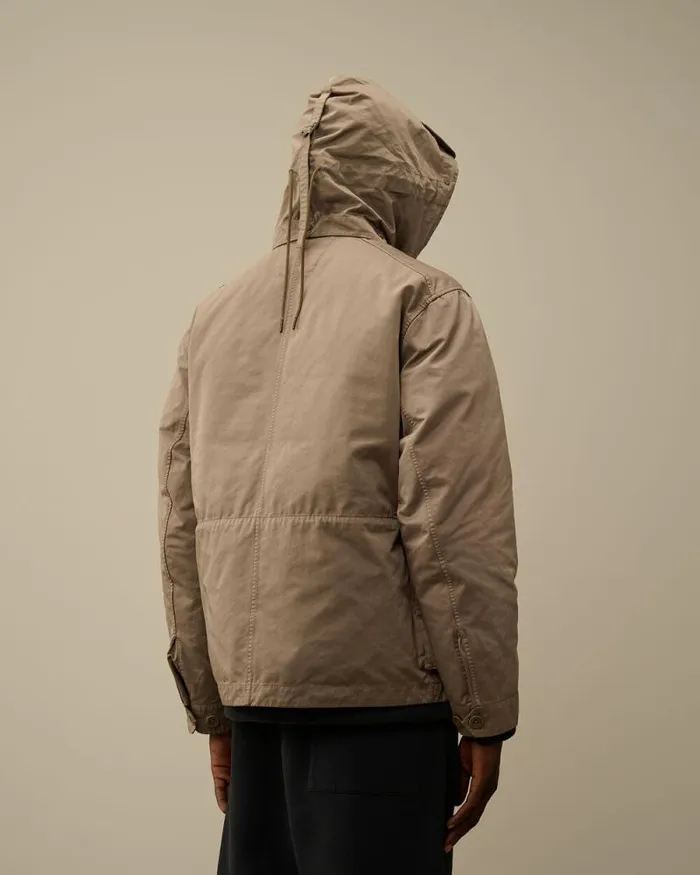 CP Company Jacket and Coats Micro Kei Mille Jacket Walnut Beige 8211 Man