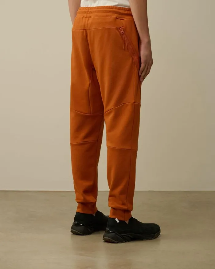 CP Company Tracksuits and Shorts Diagonal Raised Fleece Lens Sweatpants Bombay Brown 8211 Man