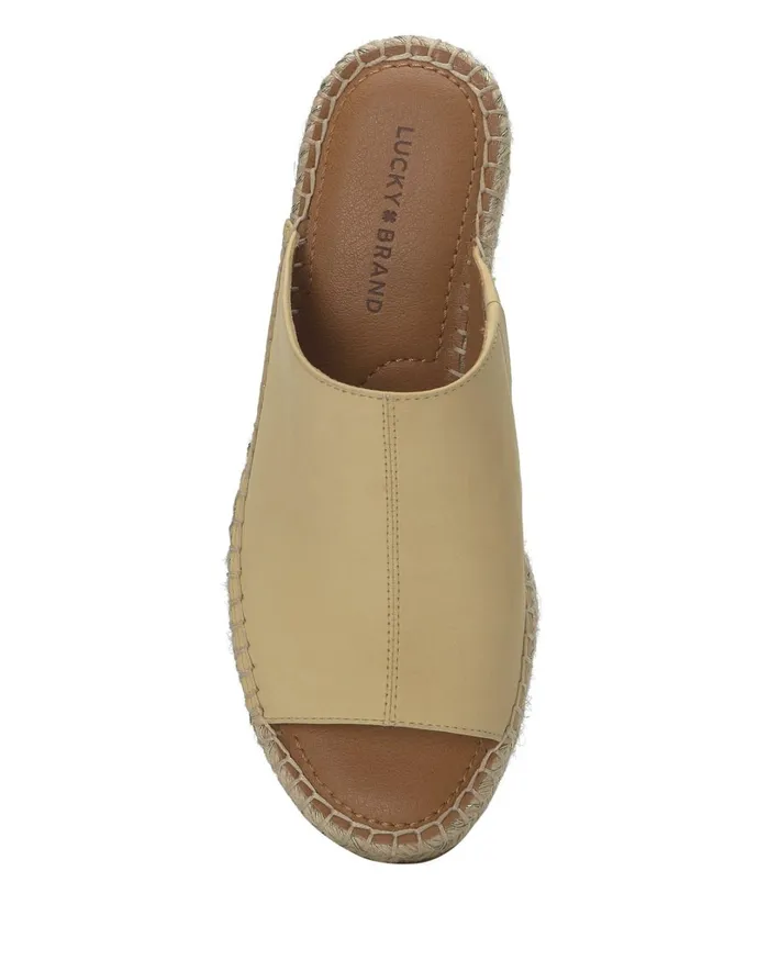 Cabriah Wedge Light Yellow Women Lucky Brand Shoes