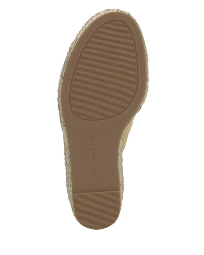 Cabriah Wedge Light Yellow Women Lucky Brand Shoes