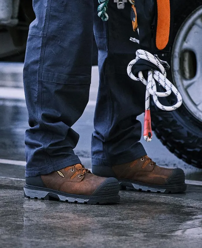 Camden 6quot Waterproof INT Met CarbonFiber Toe Work Boot Men KEEN Work Boots and Shoes Camden 6quot Waterproof INT Met CarbonFiber Toe Work Boot Men KEEN Work Boots and Shoes