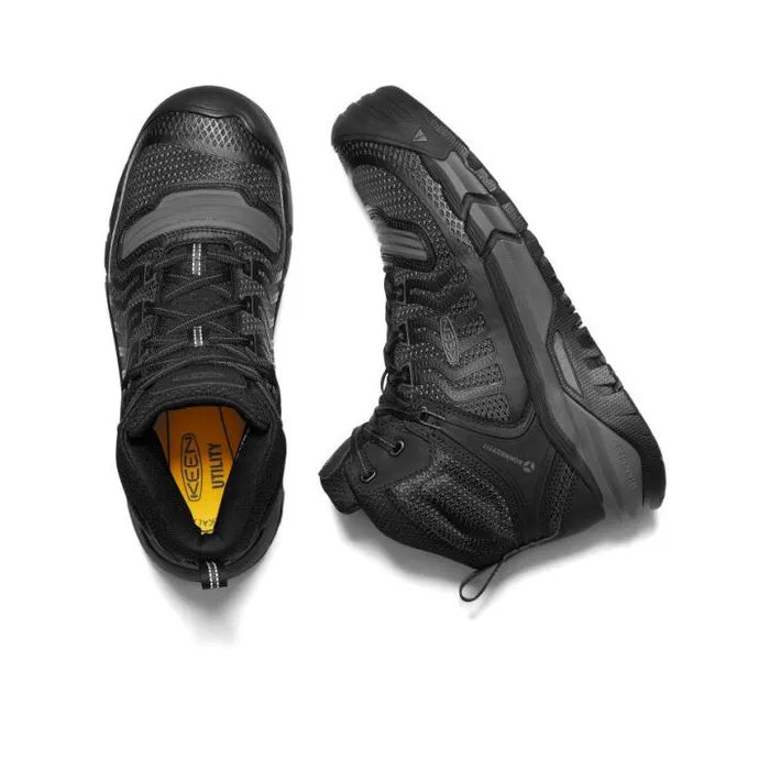 CarbonFiber Toe Work Sneakers 8211 Kansas City Mid Men KEEN Work Boots and Shoes