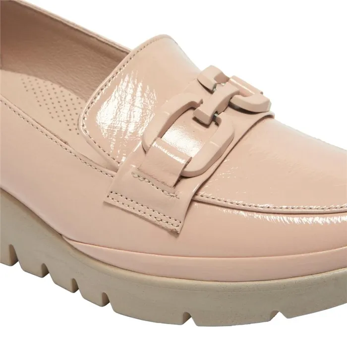 Carl Scarpa Forza Blush Leather Wedge Loafers Women Bestselling