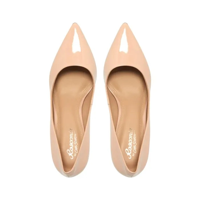 Carl Scarpa Malazzo Blush Patent Leather Heeled Courts Women Court Shoes