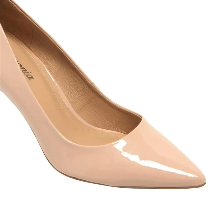 Carl Scarpa Malazzo Blush Patent Leather Heeled Courts Women Court Shoes