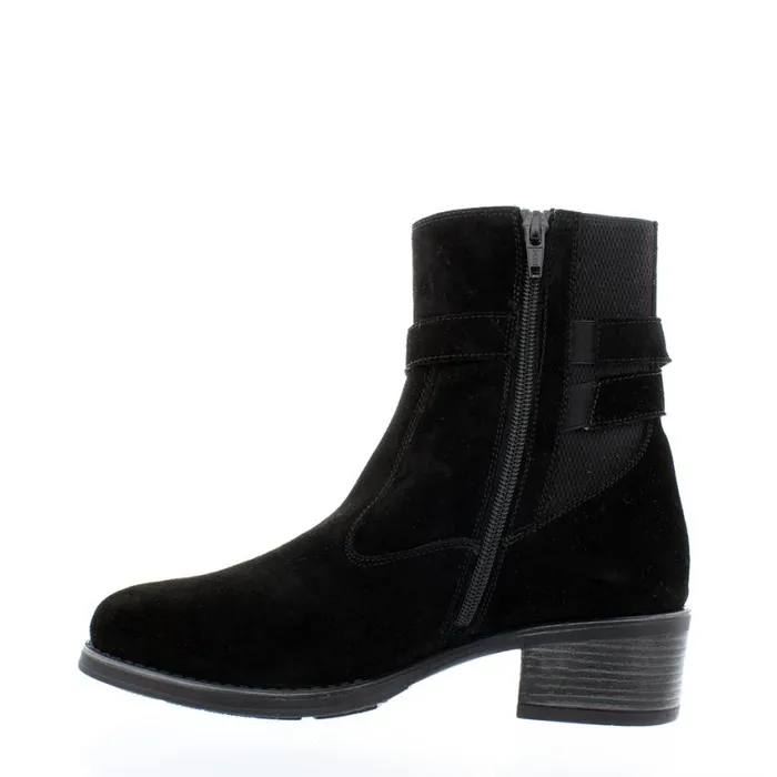 Carl Scarpa Pollenzo Black Suede Ankle Boots Women Suede Ankle Boots