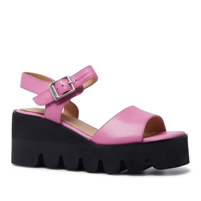 Carl Scarpa Veronne Fuschia Leather Wavesole Sandals Women Sandals Carl Scarpa Veronne Fuschia Leather Wavesole Sandals Women Sandals