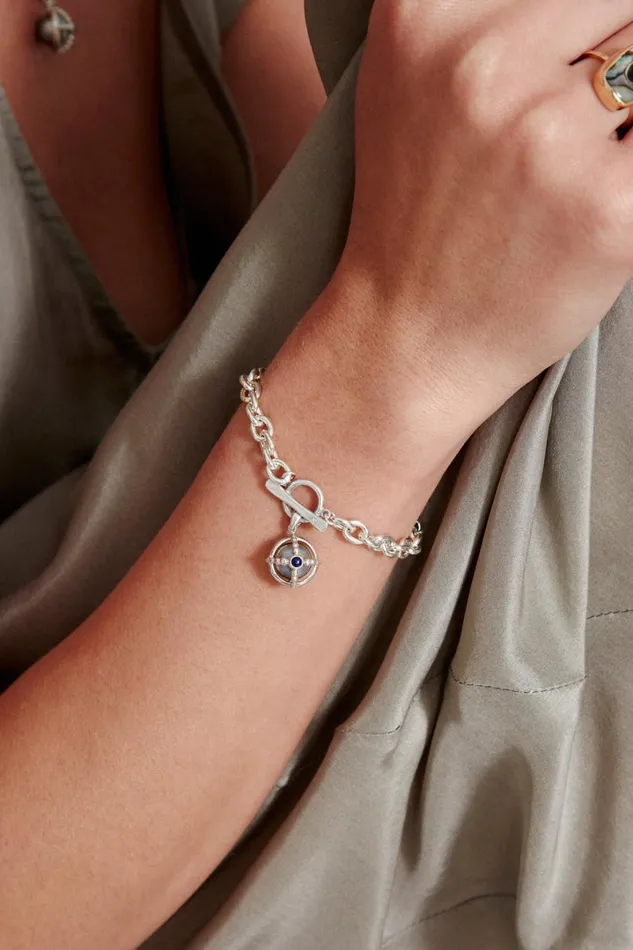 Chan Luu Bracelets Women Charlotte Bracelet Grey Pearl Mix