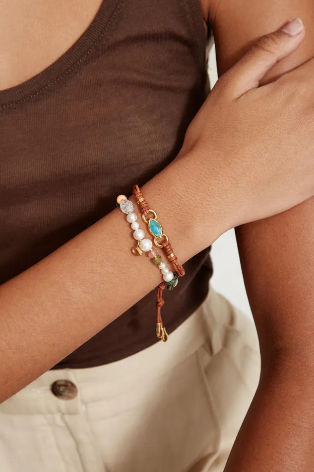 Chan Luu Bracelets Women Evil Eye Charm Bracelet Set