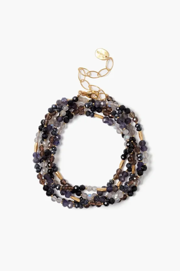 Chan Luu Bracelets Women Indio Naked Wrap Bracelet Black Mix