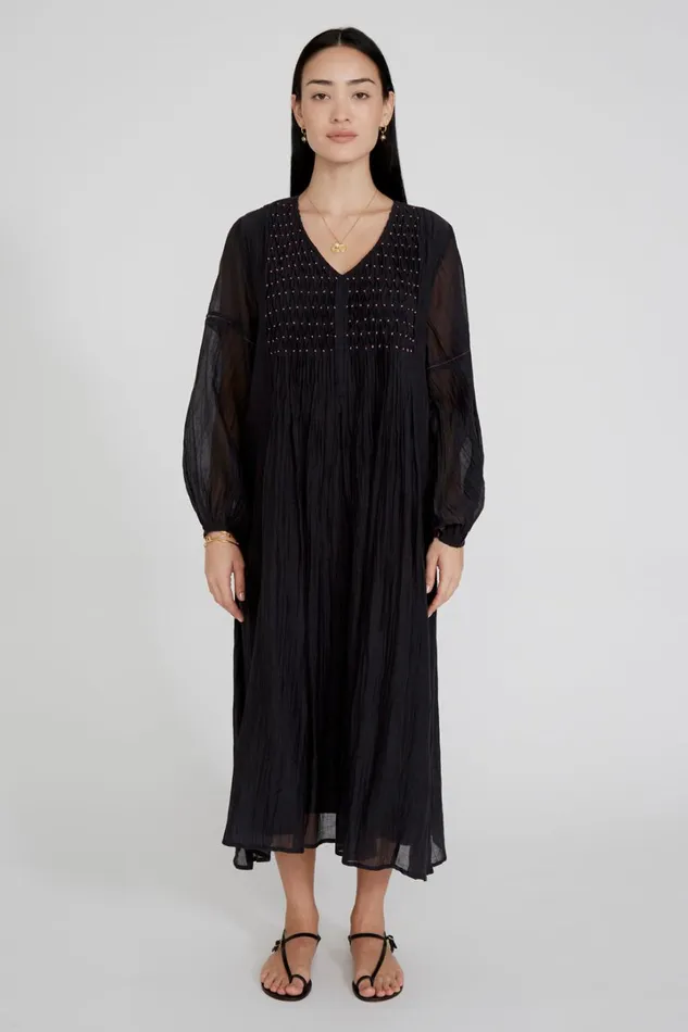 Chan Luu Dresses Women Pamela Dress Caviar